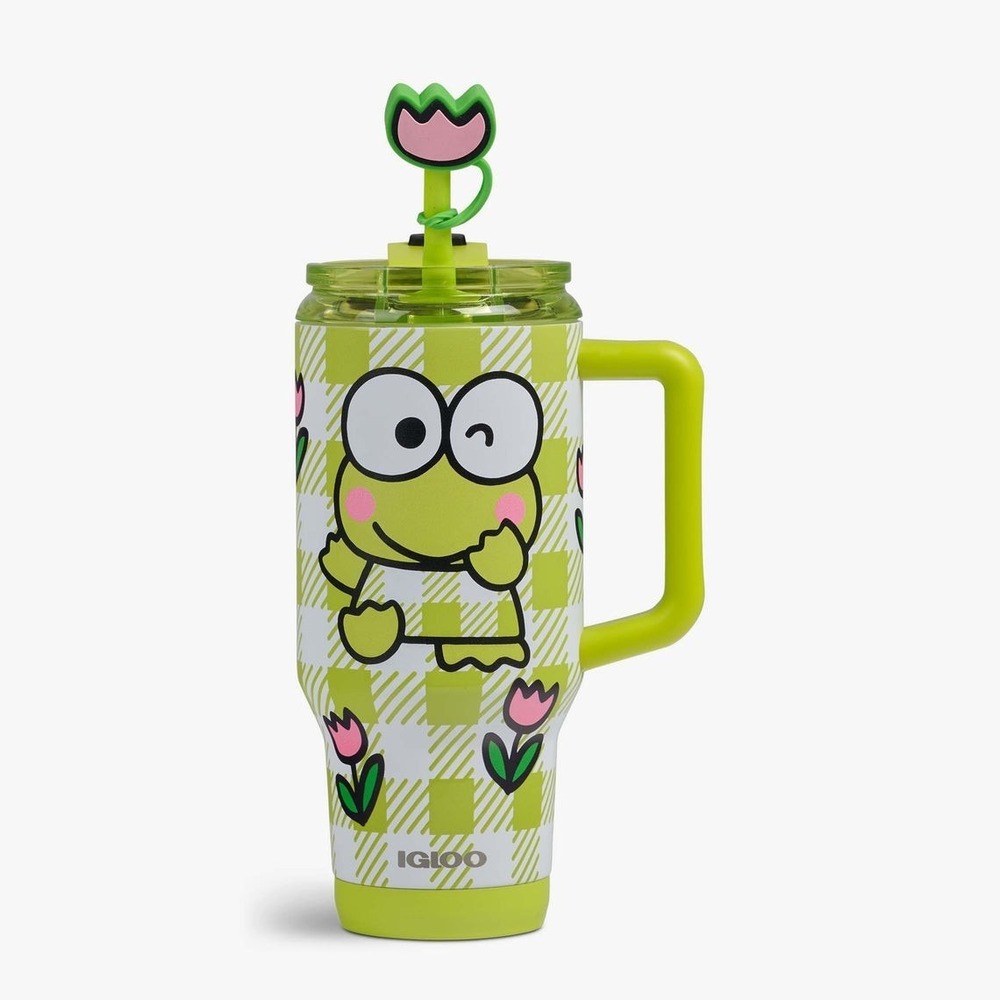 Keroppi Igloo 32 oz Flip N Sip Travel Mug